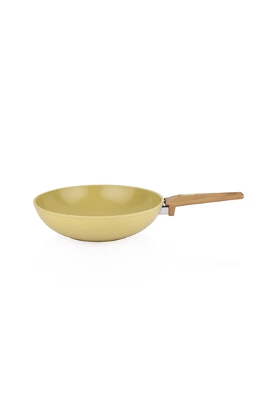 Schafer Fiesta Seramik Wok Tava 28 Cm-1 Parça-Yeşil - 2