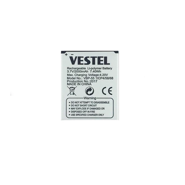 Fixist Vestel Venüs 5.5V ile Uyumlu İthal Pil