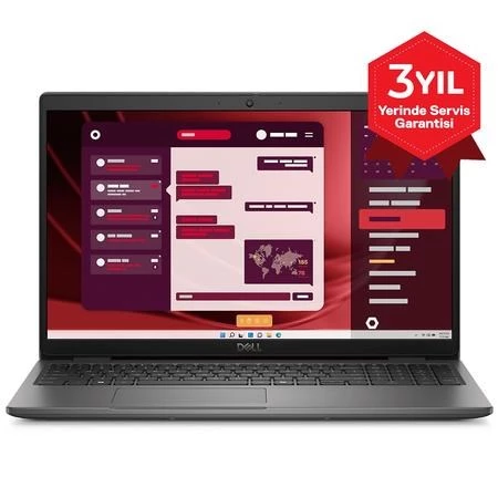 DELL 15.6" LATITUDE 3550 N010L355015WP CORE i7 1355U-64GB DDR5 RAM-512GB NVME-W11 PRO ürün görseli