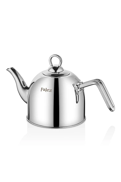FALEZ Ares Orta Boy Çelik Çaydanlık Takımı - 3