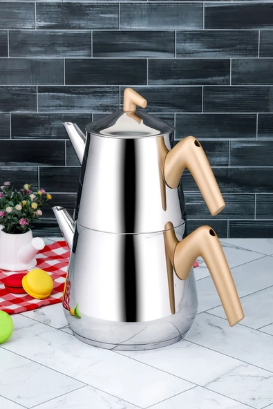 Cooker Shop Bumerang Aile Çaydanlık Takımı (gold)