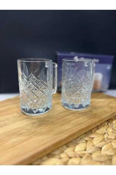 Paşabahçe Yeni Seri Timeless 2 Li Kulplu Bardak-fincan 315cc 55472 - 5