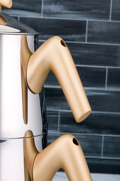 Cooker Shop Bumerang Aile Çaydanlık Takımı (gold) - Resim 2