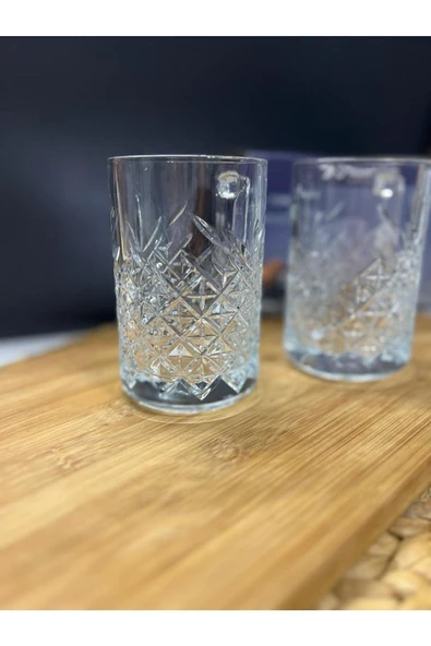 Paşabahçe Yeni Seri Timeless 2 Li Kulplu Bardak-fincan 315cc 55472 - 3