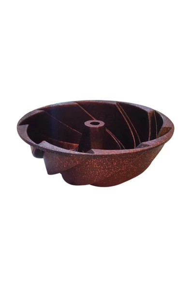 OMS Döküm 26cm Damla Gülü Kek Kalıbı Kırmızı - 2