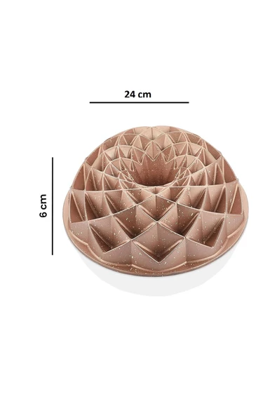OMS 3287 Dünya Döküm Kek Kalıbı 24cm - 2