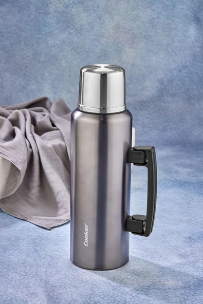 Cooker 1.5 LT KULPLU ÇELİK TERMOS