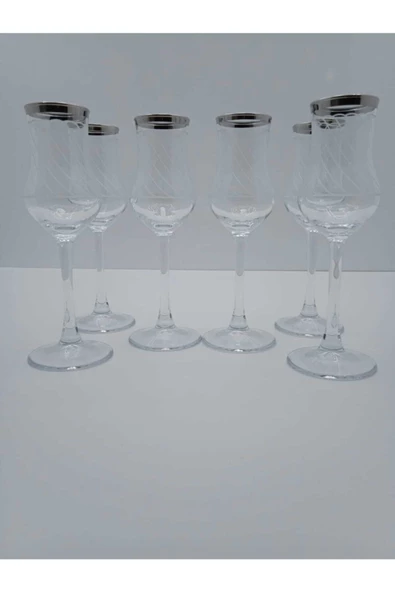 Paşabahçe Byart 440111 Platin Kaplama Kadeh Bardak Takımı 6 Lı - 5