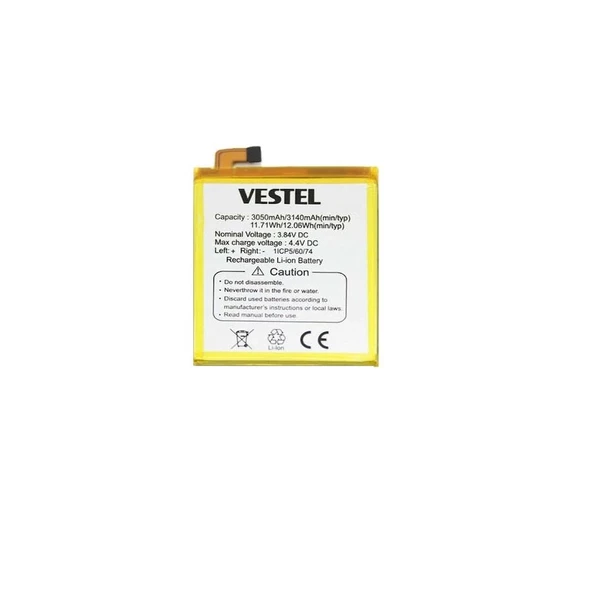 Fixist Vestel Venüs V5 ile Uyumlu İthal Pil