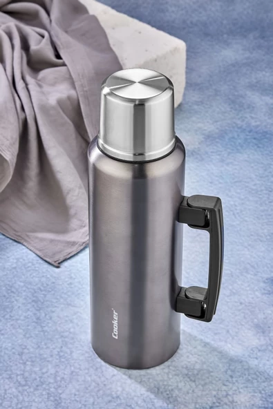 Cooker 1.5 LT KULPLU ÇELİK TERMOS - 2