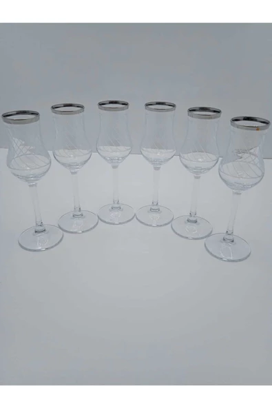 Paşabahçe Byart 440111 Platin Kaplama Kadeh Bardak Takımı 6 Lı - 3