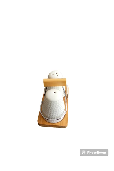 Ün-Ev 2'li Porselen Tuzluk Biberlik Takımı - 2