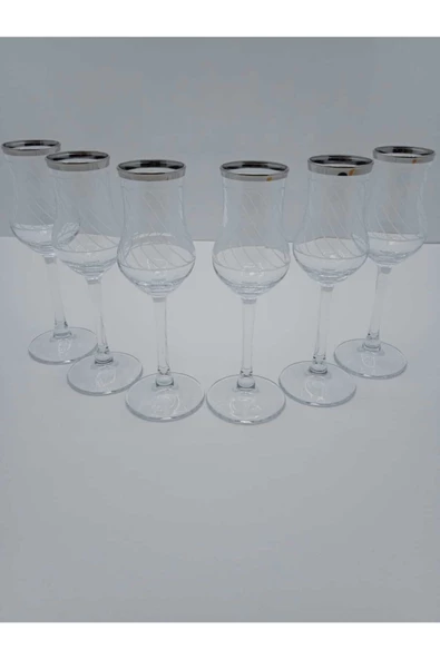Paşabahçe Byart 440111 Platin Kaplama Kadeh Bardak Takımı 6 Lı - 2