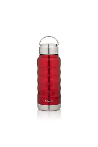 Schafer Iron Man 400 Ml Termos Kırmızı