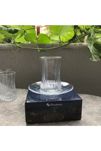 Paşabahçe Çay Tabağı 6 Adet 54731 - 5