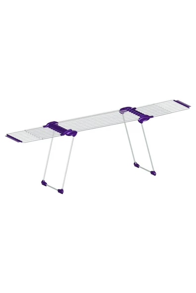 Gazzella Maxi Alüminyum Kanatlı 145X57x10cm Çamaşır Kurutmalık 253 - Resim 2