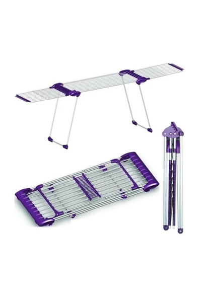 Gazzella Maxi Alüminyum Kanatlı 145X57x10cm Çamaşır Kurutmalık 253 ürün görseli 1