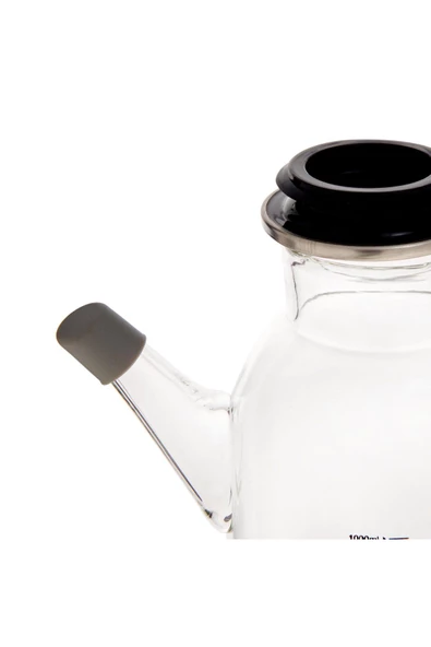 Paçi Alisa Metal Kapaklı Borosilikat Yağlık - 1000 ml - 4