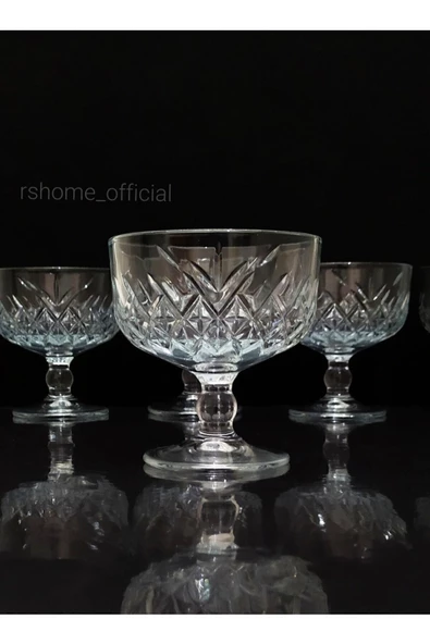 Paşabahçe 440211 Ayaklı Dondurma Ve Magnolya Kasesi - 6 Adet - 4