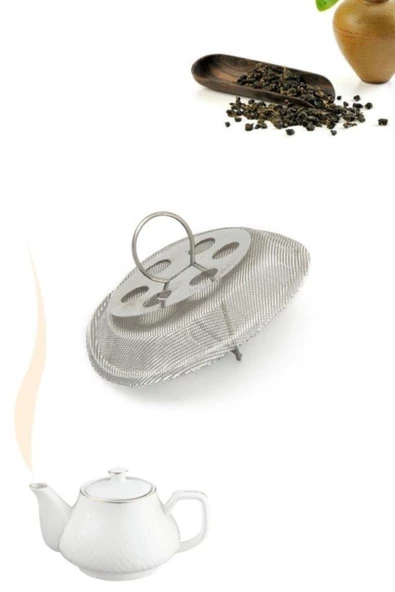 Gondol Söktak Sök Tak Çaydanlık Içi Çay Süzgeci Süzgeç Demlik Içi 5 Adet - 5