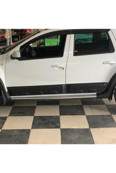 Cappafe Dacia Duster Kapı Koruma Dodik Seti Uv Katkılı (Abs) Mat Siyah 4 Parça 2010-2013 - 3
