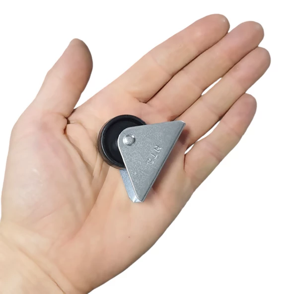 Sabit Mini Teker Mobilya Tekeri Masa Sehpa Komidin Dolap Küçük Tekerlek -4 Adet - 2