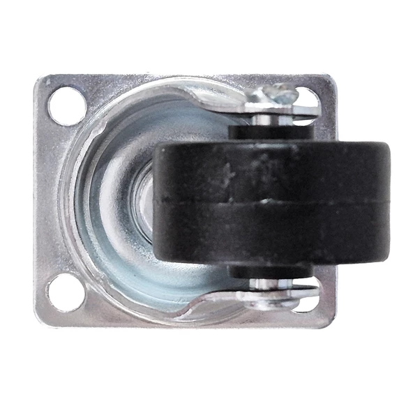 Döner Mini Teker Bilyalı Mobilya Tekeri Valiz Komidin Masa Sehpa Dolap Küçük Tekerlek -4 Adet - 5