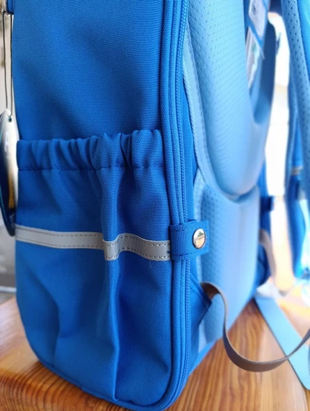 Hello Dragon Okul Çantası Omurga Koruyucu Mavi - Resim 7