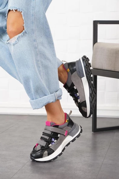 Papuçcity Mnrs 03010 Kadın Günlük Spor Ayakkabı - Resim 6