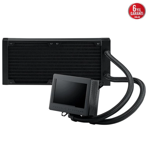 ASUS 240MM ROG RYUJIN III 240 OLED 3.5" LCD EKRANLI NOCTUA FANLI SIVI SOĞUTMALI İŞLEMCİ FANI - Resim 6