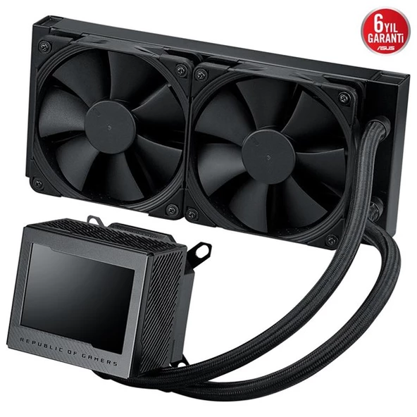ASUS 240MM ROG RYUJIN III 240 OLED 3.5" LCD EKRANLI NOCTUA FANLI SIVI SOĞUTMALI İŞLEMCİ FANI ürün görseli