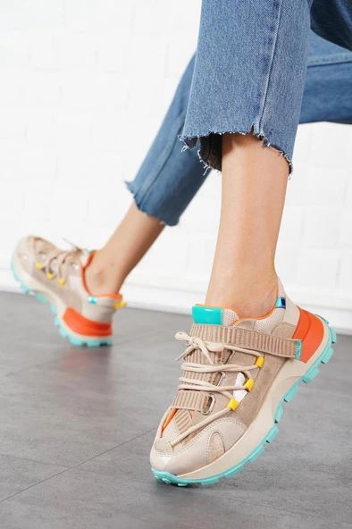 Papuçcity Mnrs 03010 Kadın Günlük Spor Ayakkabı - Resim 4