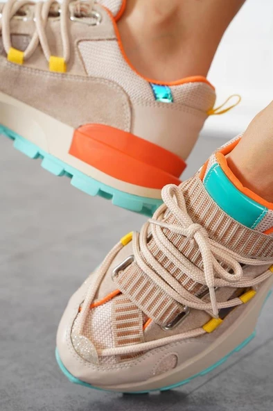 Papuçcity Mnrs 03010 Kadın Günlük Spor Ayakkabı - Resim 3