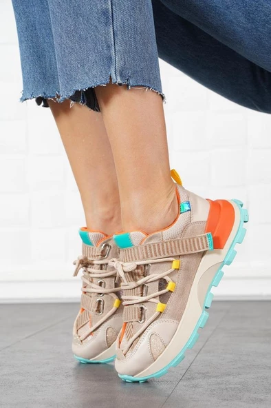 Papuçcity Mnrs 03010 Kadın Günlük Spor Ayakkabı - Resim 2