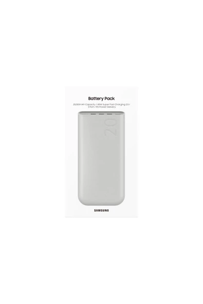 Samsung 20.000Mah 45W 3 Port Süper Hızlı Powerbank - 7
