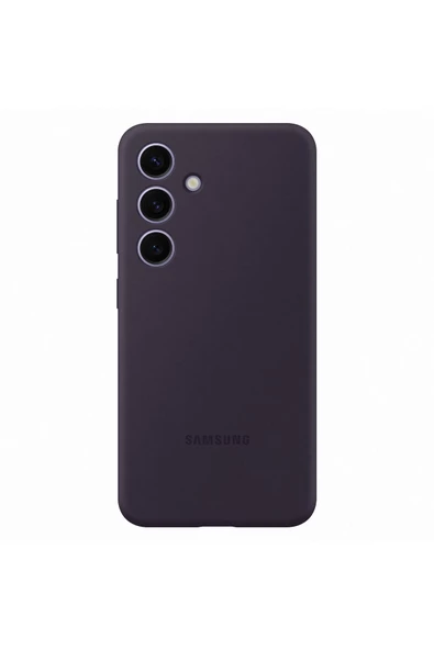 Galaxy S24 Silikon Kılıf - Koyu Eflatun