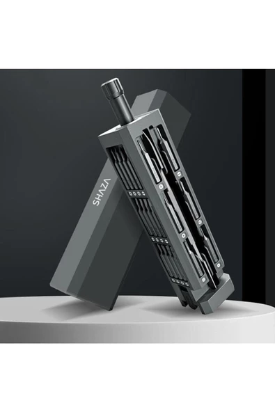 44 Parça Mıknatıslı Alüminyum Kasa Hassas Tornavida Seti - 4