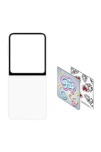 Galaxy Z Flip 6 Şeffaf FlipSuite Kılıf - 5