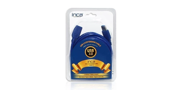 Inca Iusb-020t Usb To Usb 3,0 2 Metre Uzatma Kablosu - 2