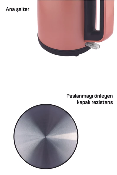 Çays Inox Çelik Çay Makinesi Inox-mat - 3