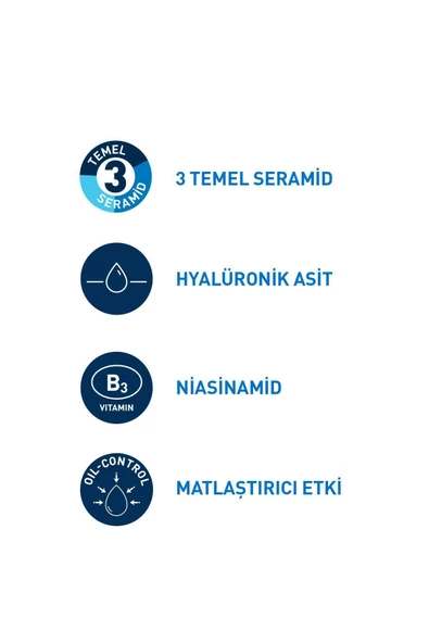 Cerave Yağlanma Karşıtı Nemlendirici Yüz Kremi 52 ml - 3