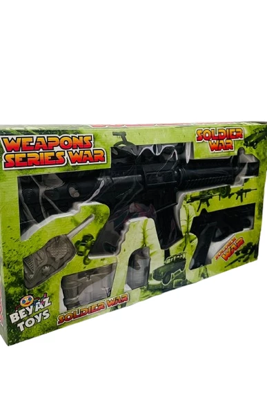 Beyaz Oyuncak 126 Kutuda Tüfek Seti Oyuncak - 2