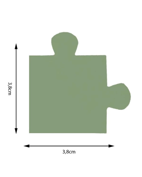 Kamei Süper Şekilli Delgeç Puzzle 3.8 cm KM5815 - 4