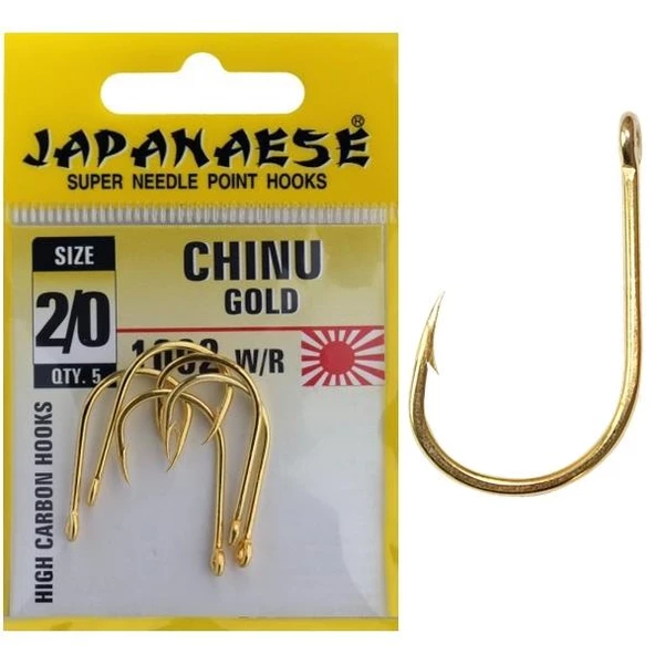 Japanese Chinu Gold 1002 Carbon Olta İğnesi