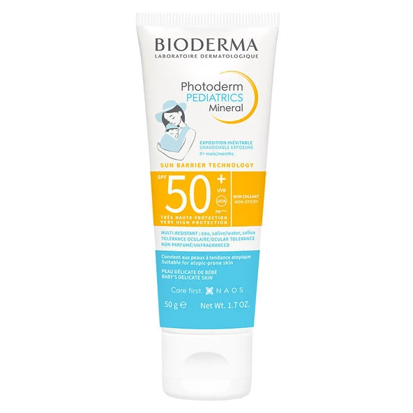 BIODERMA PHOTODERM PEDIATRICS MINERAL SPF50+ 50G