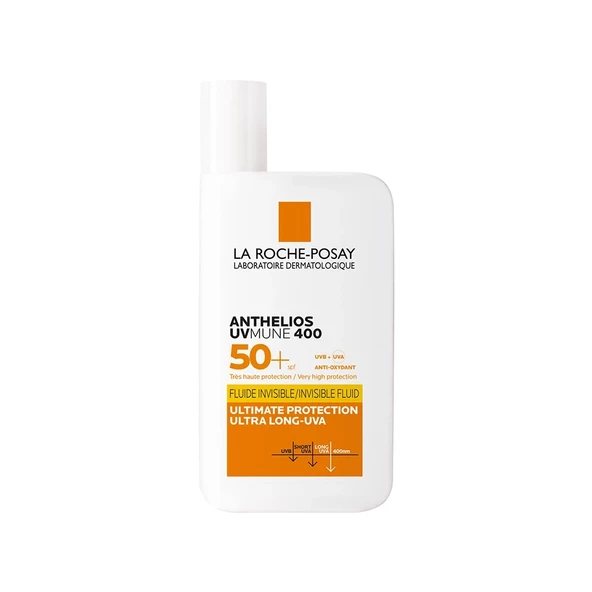 LA ROCHE ANTHELIOS UVMUNE 400 SPF50+ FLUIDE INVISIBLE FLUID 50ML