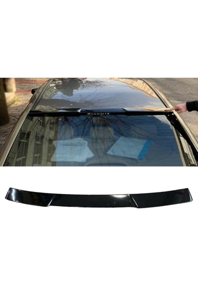 Honda Civic Fd6 Rs Cam Üstü Spoiler Piona Black Spoiler 2006-2011 - Resim 3