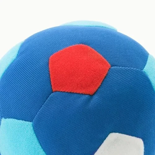 SUMUHOME SPARKA YUMUŞAK PELUŞ TOP OYUNCAK MAVİ-KIRMIZI FUTBOL - 3