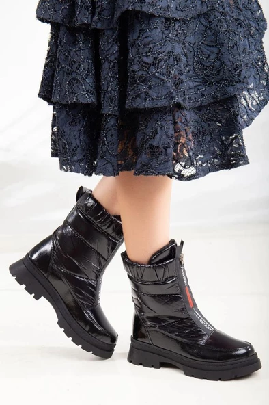 Papuçcity 03019 Kadın Soğuk Geçirmez Kar Botu - 2