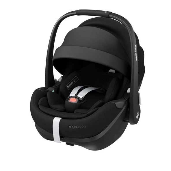 Maxi-Cosi Pebble 360 Pro Dünyanın İlk Kızaklı, Araç Dışına Çıkabilen ADAC'lı 360 Dönebilen Tam Yatabilen İsofix Bazalı Ana Kucağı ve Bebek Oto Koltuğu 0-13 kg Twillic Black - 10